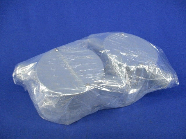 露出用丸形ボックス混在セット(4個入)グレー PVM16他