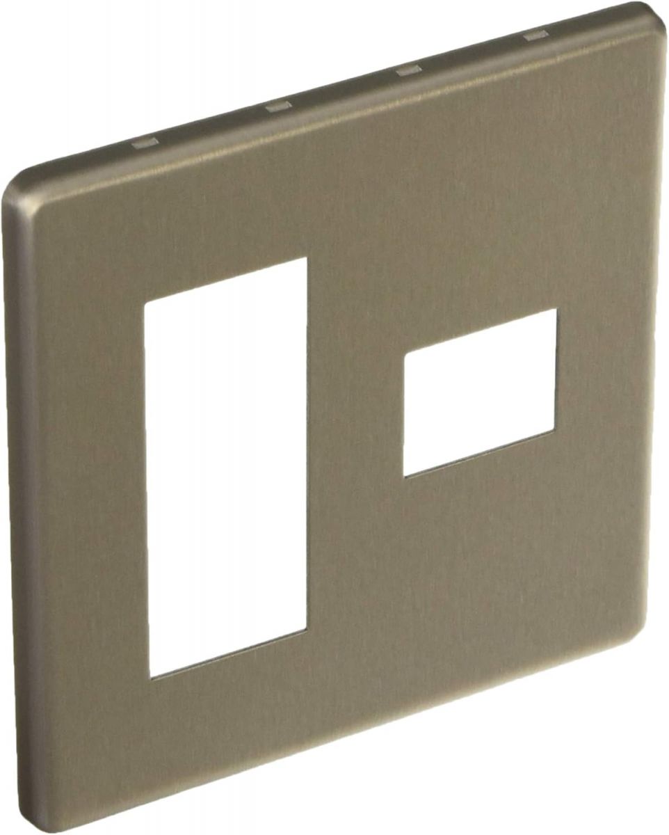 フルコート加工 新金属プレート 2型 4コ用 3コ+1コ用 WN6574K