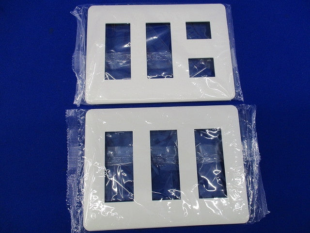 コンセントプレートセット(混在7枚入)(ピュアホワイト) WJD-333他