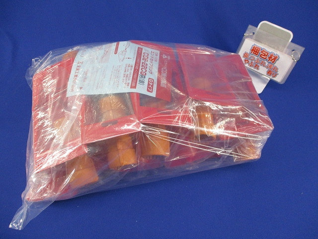 CD管用エンドカップリングGタイプ(赤)(10個入)(新品未開封) CDE-22CGR