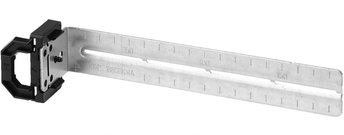 軽量間仕切り用調整固定バー バー長さ188mm 10個価格 KGP-KMA36-10