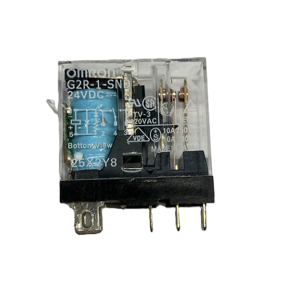 ミニパワーリレー プラグイン端子タイプ10A250VAC G2R-2-SND24VDC