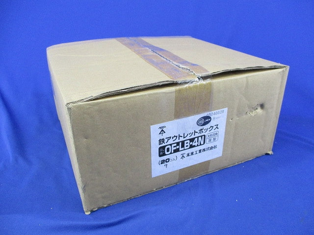 鉄アウトレットボックス(9個入) OF-LB-4N