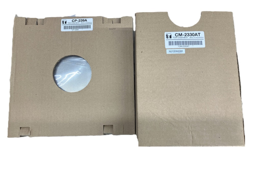 CM-2330AT+CP-239A 天井埋込型スピーカー(ATT付)3W パネル付 CM-2330AT+CP-239A