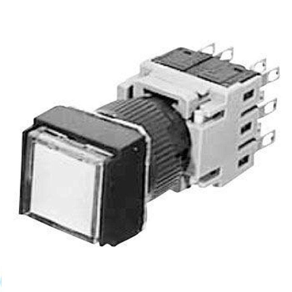 照光押しボタンスイッチ 乳白 10個入 AH165-SL5W11E3-10