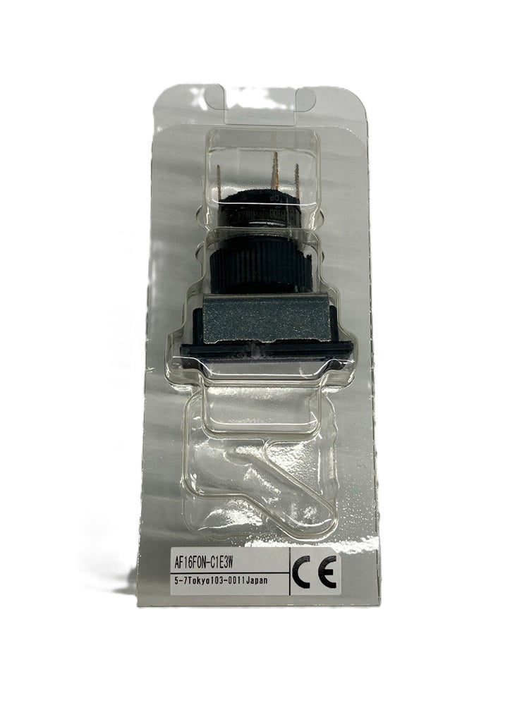 Φ16コマンドスイッチ 接点一体形 AR16・AF16(薄形)(角平形) 乳白 AF16F0M-C1E3W