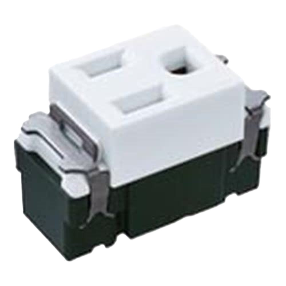 埋込接地コンセント(マットセラミックW) 10個入 WN1101MCW-10