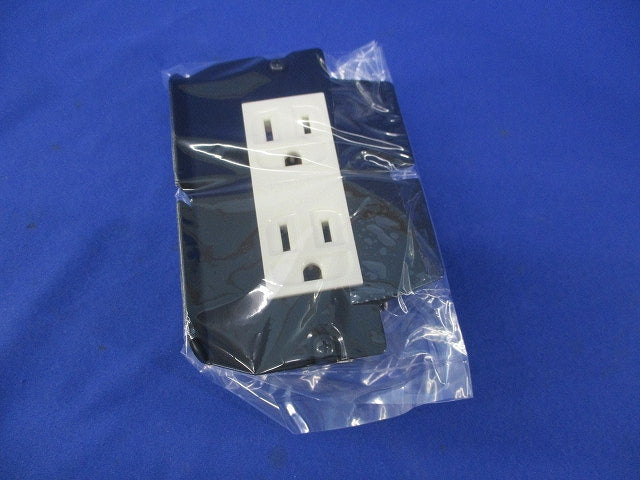 電線管工事用インナーコンセント角1型器具ブロック(キズ・汚れ有) DUN1001