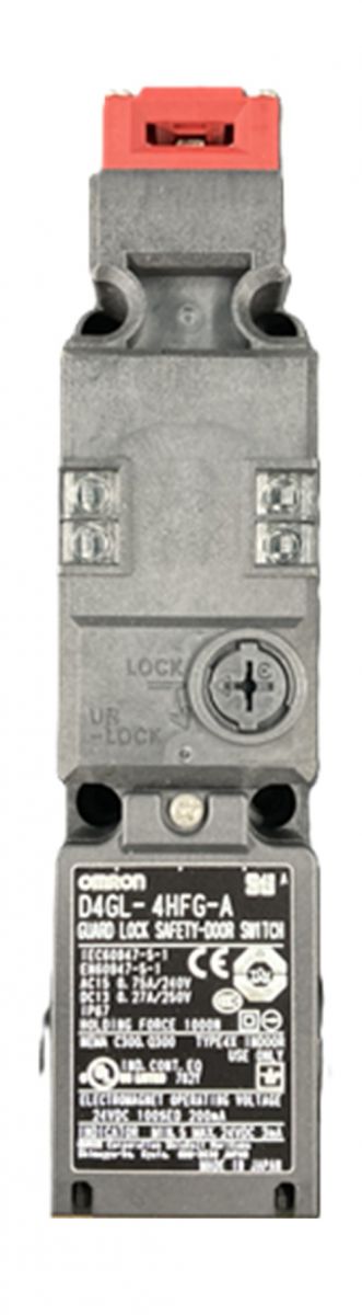 小形電磁ロック・セーフティドアスイッチ D4GL-4HFG-A