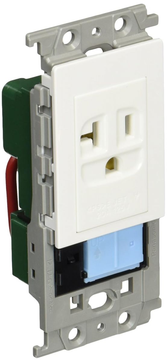 エアコン用 埋込スイッチ付コンセント ホワイト WTF19217W