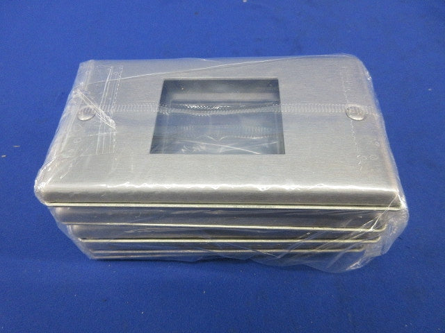 新金属角型埋込コンセントプレート(9枚入)(新品未開封) WN7521