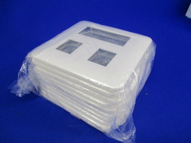 簡易耐火コンセントプレート5コ用(10枚入)(ホワイト)新品未開封 WTF7705