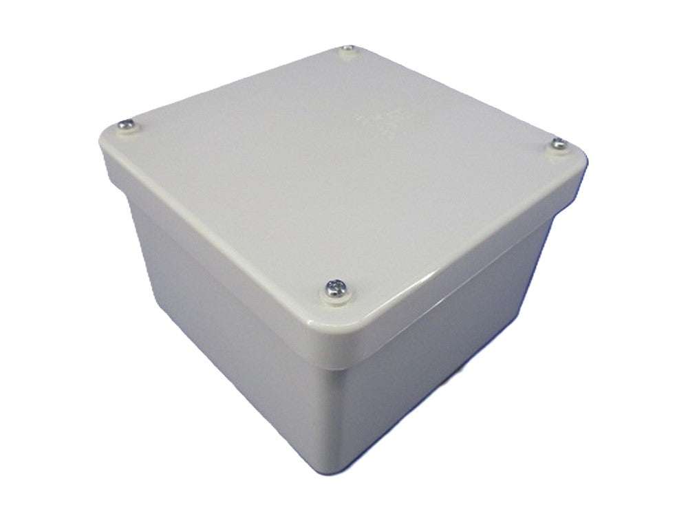 プルボックス 150×150×100 防水カブセ アイボリー PB151510KJHW