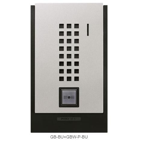 カメラなし 玄関子機 埋込型 住戸アダプター内蔵 パネル付 GB-BU+GBW-P-BU