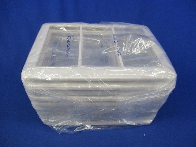 スイッチプレート3連用(10枚入)(ホワイト)(新品未開封) WTC7103