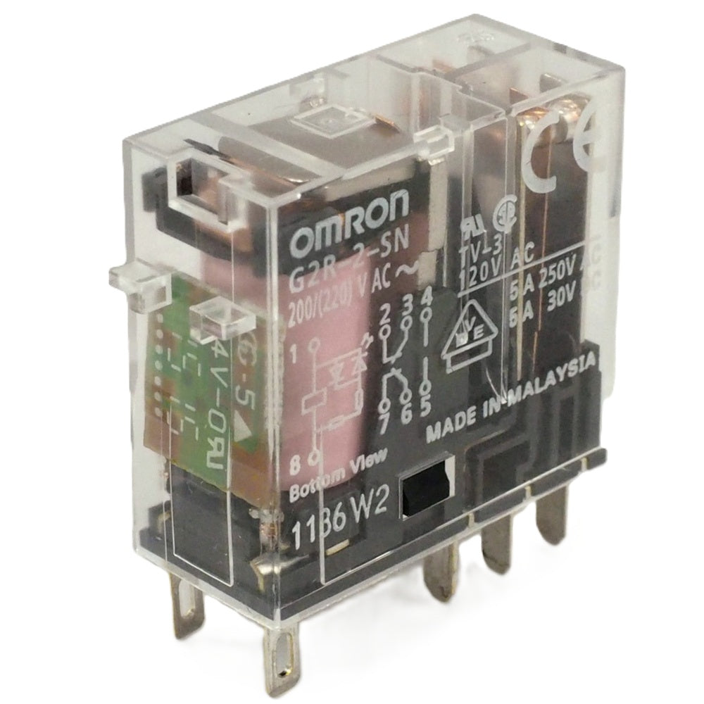 ミニパワーリレー プラグイン端子タイプ G2R-2-SNAC200/(220)