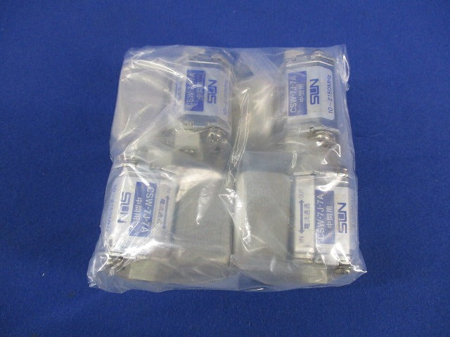 テレビ端子(中間用)(コンセントプラグ付)(4個入)(新品未開封) CSW-7J-7A