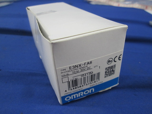 スマートファイバアンプ 1出力 NPN 省配線コネクタタイプ E3NX-FA6