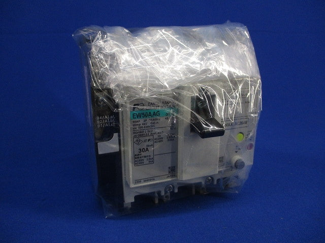 一般配線用漏電遮断器3P30A(アラームスイッチ付・ビス無) EW50AAG