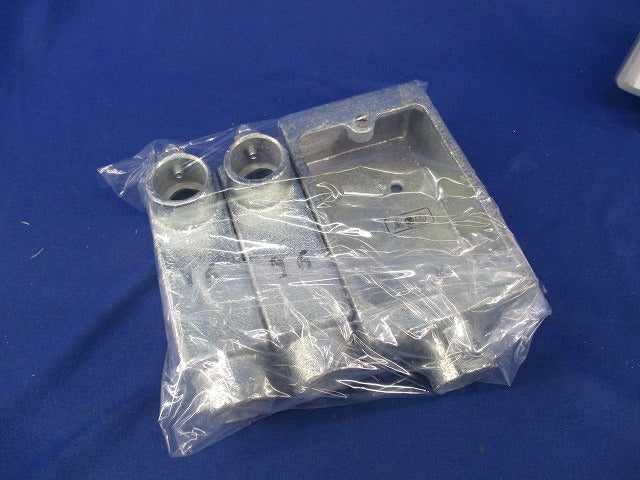 露出スイッチボックス ユニバーサルエルボセット(混在3個入)(亜鉛) 16他