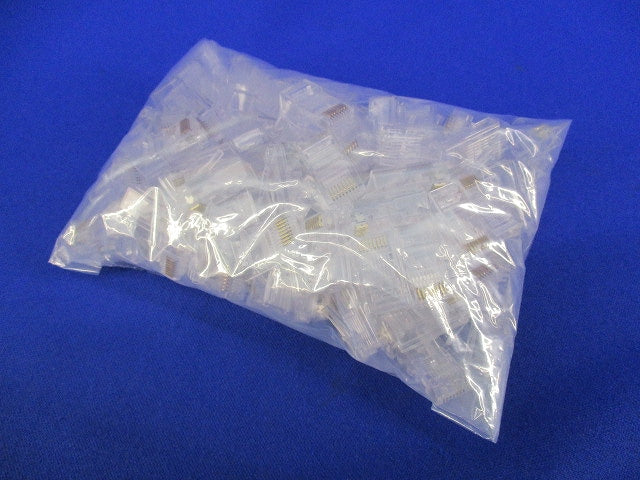 LANケーブル用 RJ45モジュラープラグ(100個入)(汚れ有) PN6-554720-3
