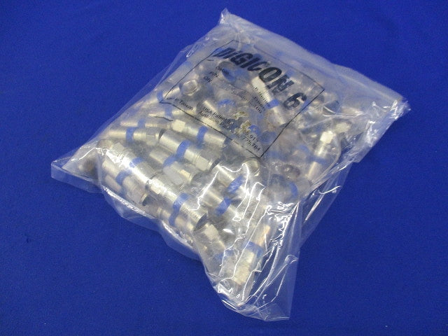 デジコン RG6用F型コネクタ)(100個入) DS6N