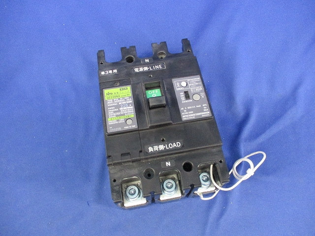 漏電ブレーカ3P225A GE228NA225AFFV