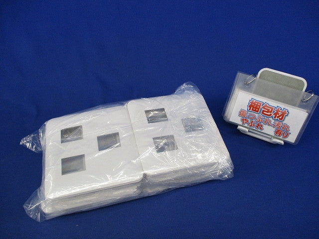 コンセントプレート3コ用(2コ+1コ)(10枚入)(ホワイト)(新品未開封) WTF7073W