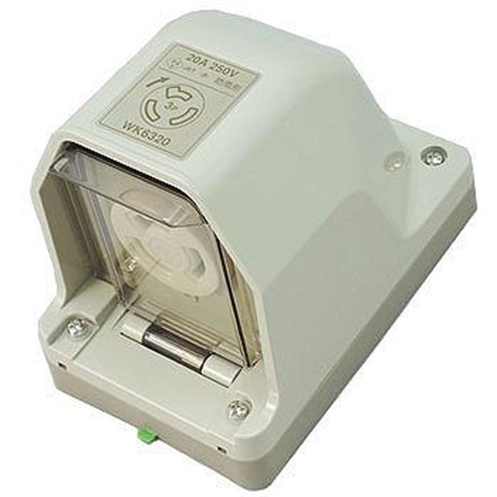 引掛防雨コンセント 3P WK6320