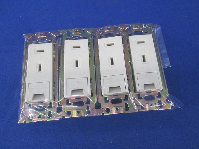 埋込接地コンセント(4個入)(キズ・汚れ有)National WN1242K