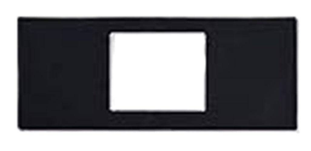 Sプレート 1コ用 マット仕上げ ブラック WCF8501B-10