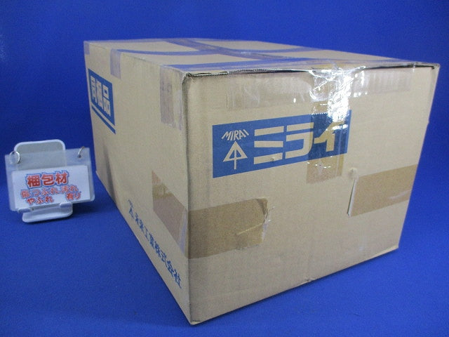 軽量間仕切り用 両面アウトレットボックス(中形四角・深型)」 20個入 RCDO-K4B