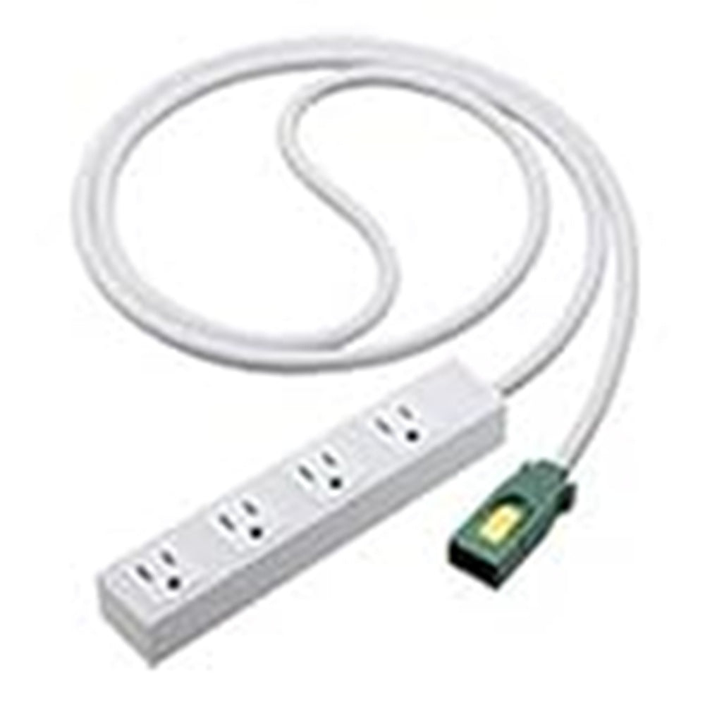 ハーネス用S-OAタップ 接地2P15A 4コ口 マットホワイト 3m WFS6534MW