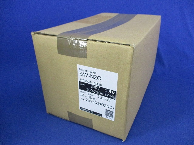 電磁開閉器 200V 24-36A 7.5kW SW-N2C
