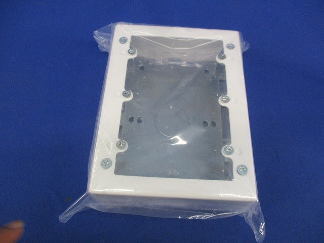 メタルモール3コ用スイッチボックス(新品未開封) DZB293W