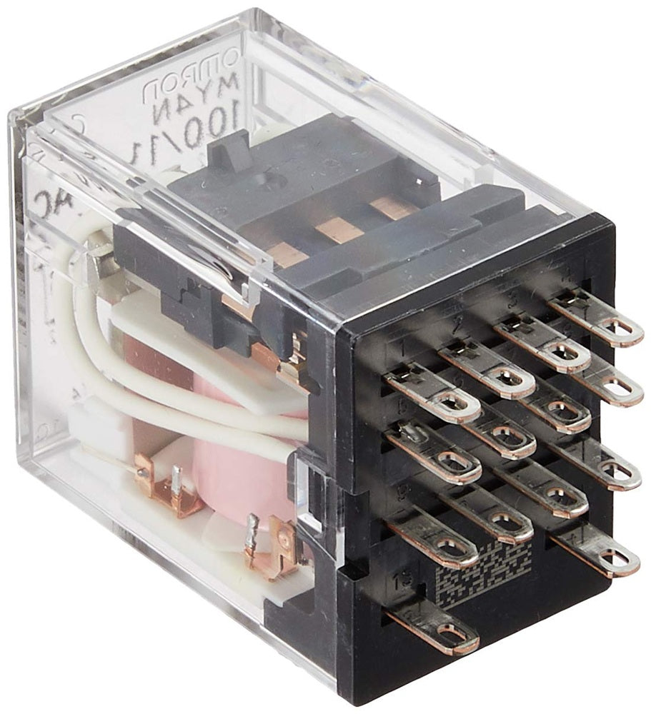 ミニパワーリレー AC100/110 灯付 MY4N100/110VAC