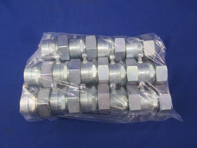 厚鋼用ネジなしパイプコネクタ(14個入) W-LC-22-22