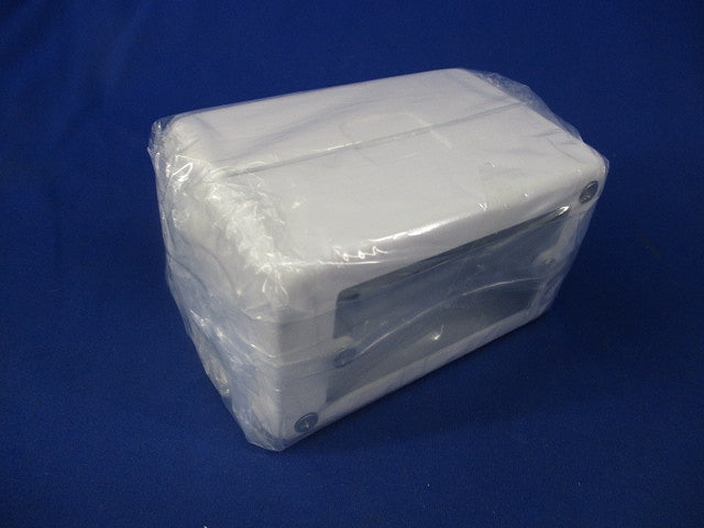 A型1コ用スイッチボックス(2個入)(ホワイト)(新品未開封) DZA161W