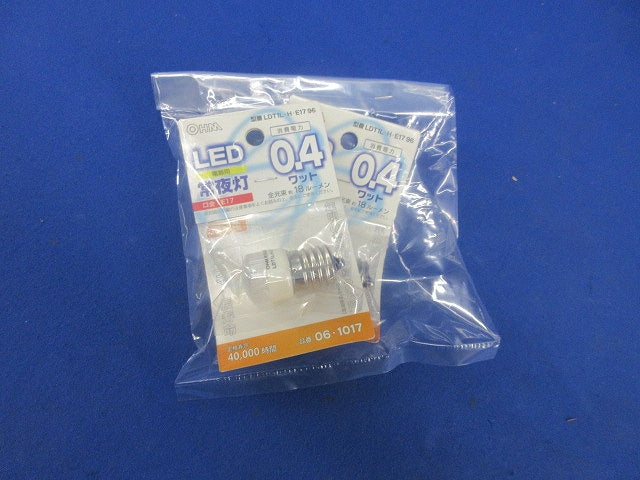 常夜灯E17(2個入) LDT1L-H-E17 96
