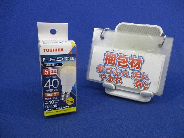 LED電球ミニクリプトン形 E17 LDA4L-H-E17/S/40W2