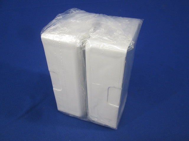 A型1コ用スイッチボックス(2個入)(ホワイト) DZA161W