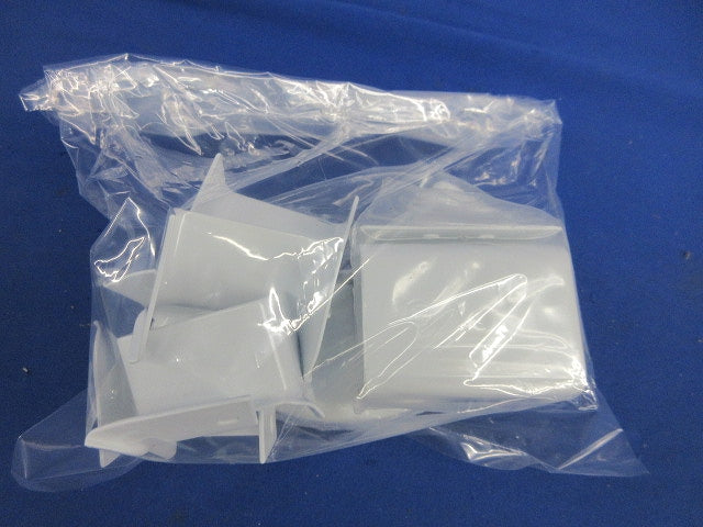 メタルモール付属品セット(混在9個入)(ホワイト) B20312他