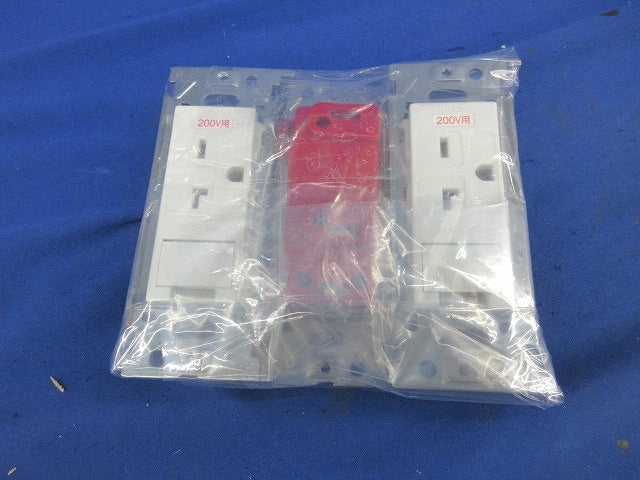 埋込アースターミナル付接地コンセント(3個入)ピュアホワイト JEC-BN-ITGE