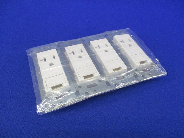 埋込アースターミナル付接地コンセント(4個入) JEC-BN-ITGE