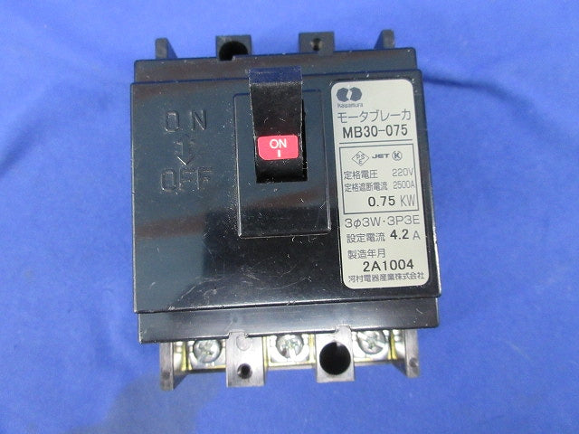 モータブレーカ3P3E4.2A(ジャンク品) MB30-075