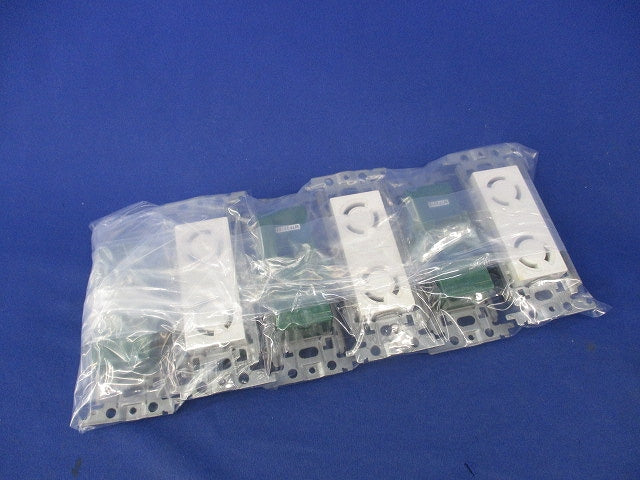 接地2P15A引掛埋込ダブルコンセント(6個入)National WTF23123