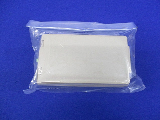 防滴プレート1コ用(取付枠付)(2個入)National WN7901