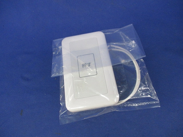 埋込押釦常開形(a接点)(防沫形プレート・リード線付) WS6561K