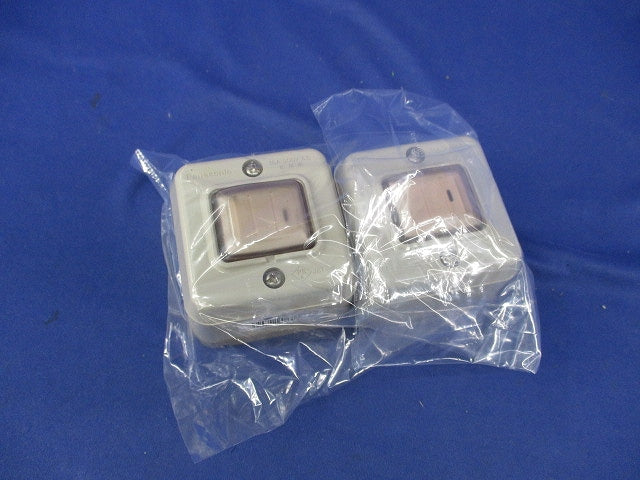 防雨露出スイッチB 片切(2個入) WS4021