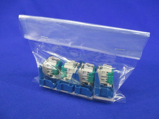 情報モジュラジャック CAT5E(4個入) NR3160